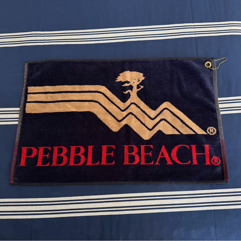 PEBBLE BEACH ⛳️ Golf Towel - Size OS